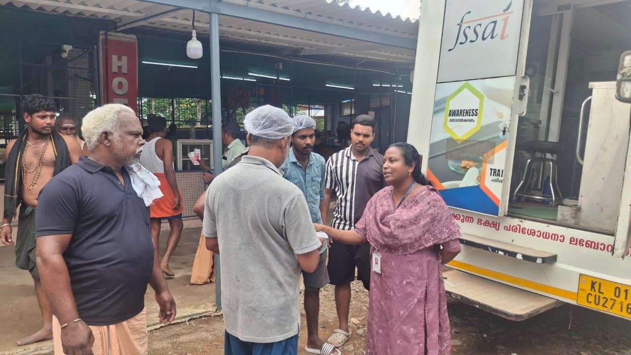 മണ്ഡലകാലം: ഒരാഴ്ച നടത്തിയത് 350 ഭക്ഷ്യ സുരക്ഷാ പരിശോധനകള്‍, Sabarimala vratham food - Ayyappa pilgrims diet - Sabarimala vegetarian rules - Aravana payasam - Ayyappa prasadam 41 day Sabarimala fasting diet plan - Vegetarian food during Ayyappa vratham - Sabarimala pilgrims meal restrictions - Simple sattvic recipes for Sabarimala devotees - No onion garlic diet for Ayyappa swamis - Annadanam free food Sabarimala pilgrimage Brahmacharya vegetarian food - Mandala vratham diet rules - Irumudi kettu food provisions - Ghee filled coconut offering - Sattvic meals for Ayyappa deeksha - Sabarimala temple food prices - Pongal upma for pilgrims Best restaurants in Trivandrum - Thiruvananthapuram eateries - Kerala cuisine Trivandrum - Seafood restaurants Thiruvananthapuram - Biryani in Trivandrum Top vegetarian restaurants near Trivandrum airport - Famous biryani spots in Thiruvananthapuram - Best sadhya in Trivandrum during Onam - Seafood eateries near Shangumugham Beach - Fine dining restaurants in Kowdiar Trivandrum - Street food near Bakery Junction Thiruvananthapuram - Family-friendly cafes in Kesavadasapuram Kerala sadhya restaurants - Arabian food in Trivandrum - Vegan options Thiruvananthapuram - Beachside dining Trivandrum - Budget eateries near Technopark - Paragon biryani delivery - Villa Maya menu prices Thiruvananthapuram news - Trivandrum latest news - Kerala Thiruvananthapuram headlines - TVM breaking news - Thiruvananthapuram local news Thiruvananthapuram politics today - Breaking news Thiruvananthapuram crime - Trivandrum weather updates 2025 - Kerala cancer conclave Thiruvananthapuram - Thiruvananthapuram corporation corruption news - Trivandrum police chief retirement updates - Local elections news Thiruvananthapuram The Hindu Trivandrum news - Mathrubhumi Thiruvananthapuram updates - Times of India TVM headlines - Kerala Kaumudi local stories - Technopark news Thiruvananthapuram - Backwater vessel crackdown Trivandrum - Onam events news Thiruvananthapuram